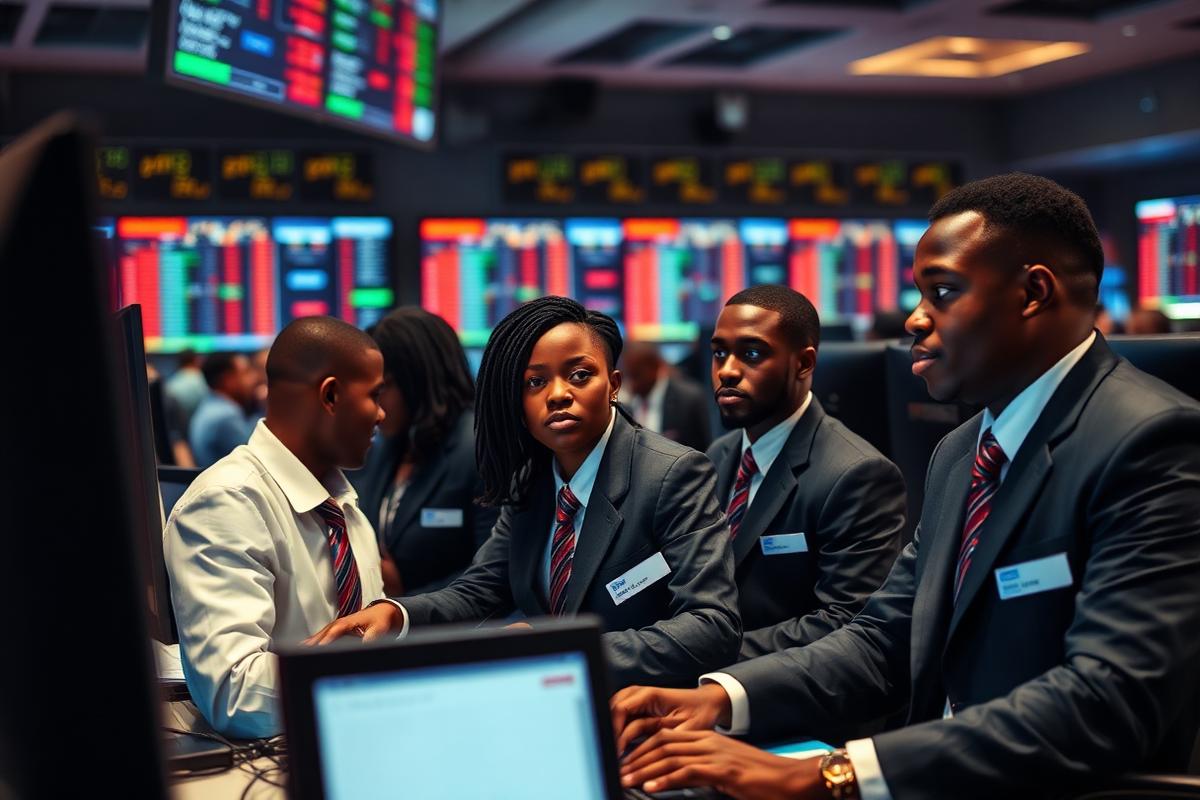 Live competition trading floor